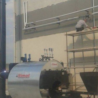 Katı Yakıtlı Stokerli Ön Ocaklı Buhar Kazanı