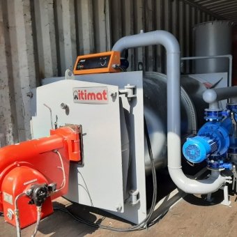 Sıvı ve Gaz Yakıtlı Merkezi Sistem Isıtma Kazanı